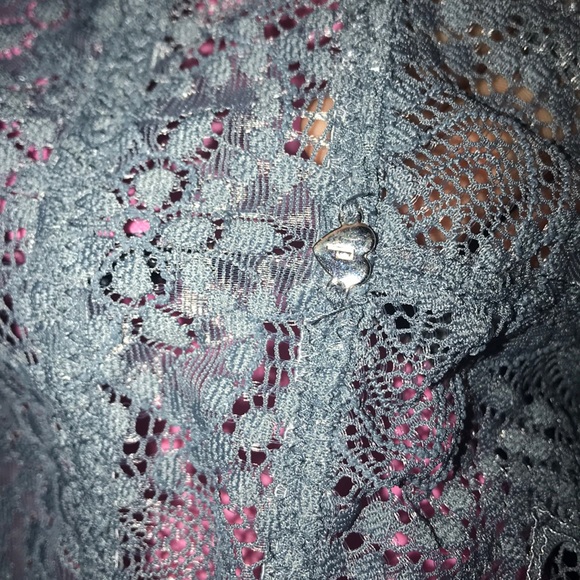 PINK VS gray Bralette . - Picture 3 of 4